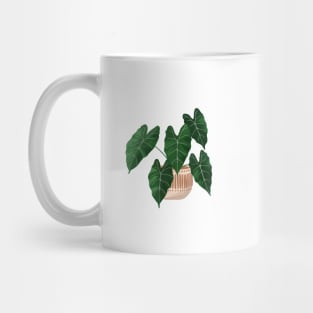 Potted plants illustration Mug